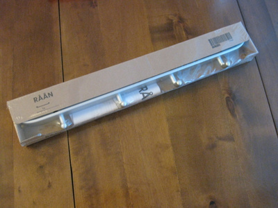 Naulakko Ikea, käyttämätön