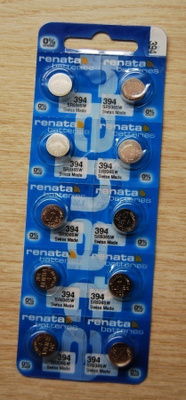 Renata 394 / 380 (SR936SW) hopeaoksidiparisto 1,55V, 10 kp