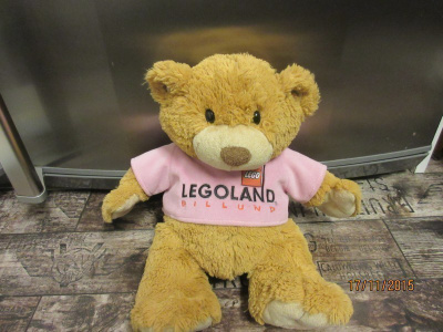 Hieno ja pehmoinen Legoland -nalle