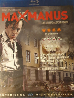 MAX MANUS  BLU-RAY UUSI