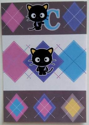 "Chococat"-KULKEMATON POSTIKORTTI
