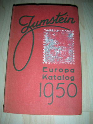 Postimerkkiluettelo Zumstein 1950