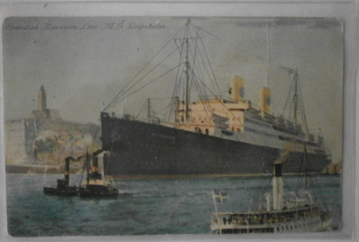 m/s Gripsholm, Swedish American Line, väripk, ei p.