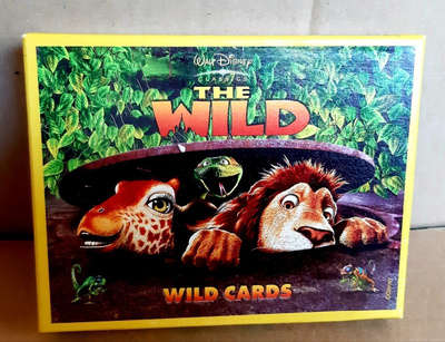 Walt Disney The Wild pelikortit uudenveroiset