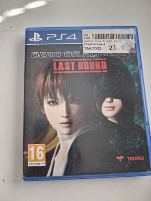 Dead or Alive 5: Last Round Ps4 CIB