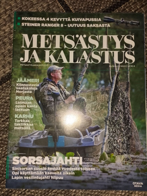 Metsästys ja kalastus 8/2022