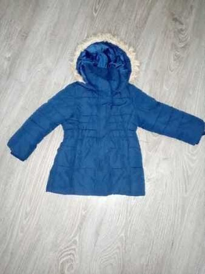 Sininen toppatakki koko 98cm