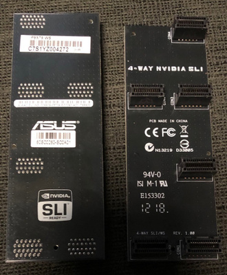Asus 4-Way nvidia SLI BRIDGE SLI -silta