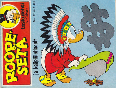 Roope-Setä ja Kääpiöintiaanit No.12 A/1983