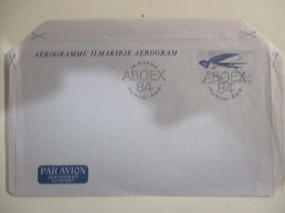 LENTOPOSTI PAR AVION 2,00 LEIMALLA