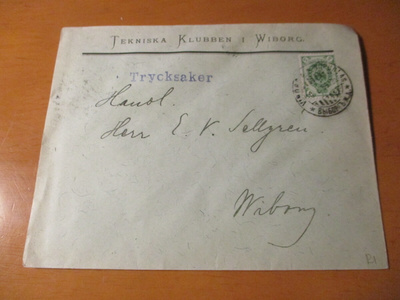 1902 Viipuri Tekniska Klubben painotuote