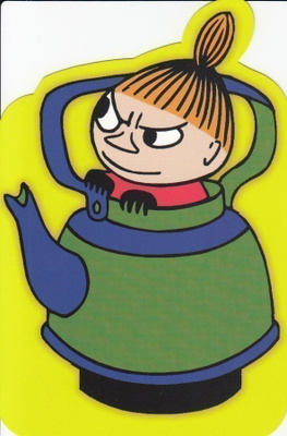 Muumit Pikku Myy (isokokoinen muotoonleik. kortti)