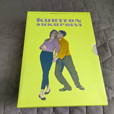 Kuriton Sukupolvi slipcase DVD **muoveissa**
