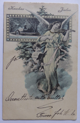 Vanha enkelikortti