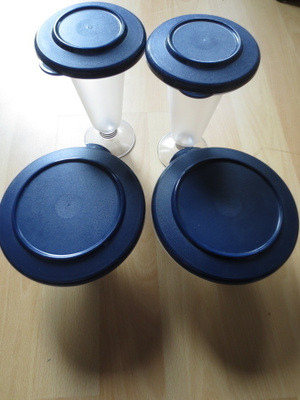 Tupperware järlkiruoka-astiat 4 kpl