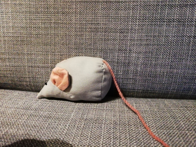 Käsintehty hiiri pehmo