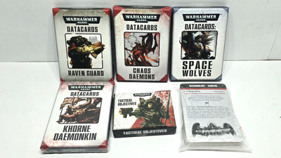 WH40K - Setti Datacards paketteja