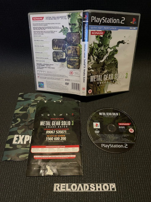 Metal Gear Solid 3 Snake Eater PS2 - CIB