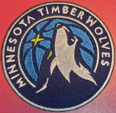 NBA - Minnesota Timber Wolves -kangasmerkki / hihamerkki
