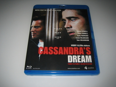 Cassandra's Dream **Bluray, Suomikansi**