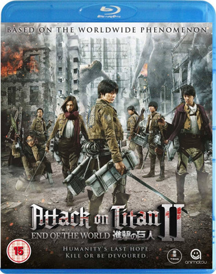 Attack On Titan Part 2 Movie	(38 920)	k	-GB-	BLU-RAY				2015