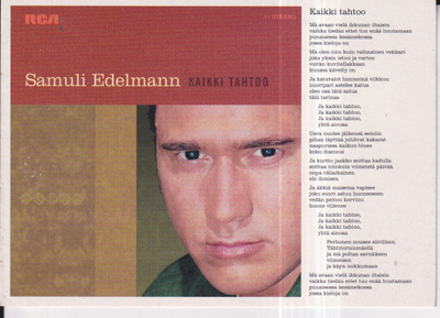 Samuli Edelmann, kaikki tahtoo  e56