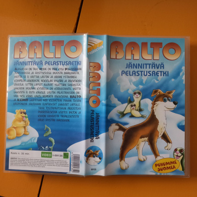Balto Jännittävä pelastusretki [VHS]