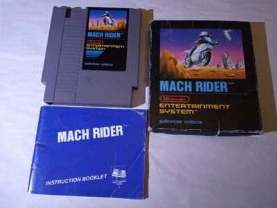 Nes Mach Rider Cib