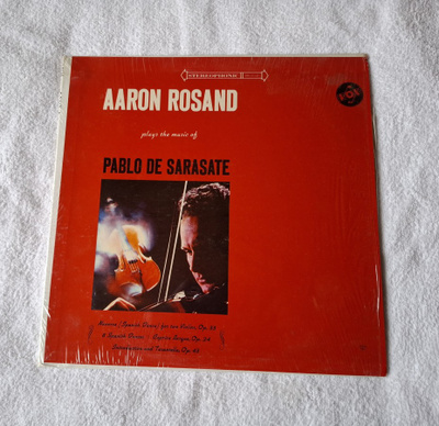 Aaron Rosand, Pablo de Sarasate – Aaron Rosand Plays the LP