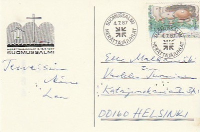 ERIKOISLEIMA , Herättäjäjuhlat, Suomussalmi 4.7.1987