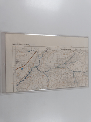 Topografinen kartta 1:20 000, N:o 4713 09+4713 12 : Takka...
