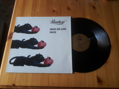 Panther Rex - High Or Low 12" 1985 Synth-pop, Disco