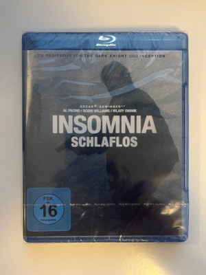 Insomnia (2002) Al Pacino, Robin Williams, Hilary Swank (BD)