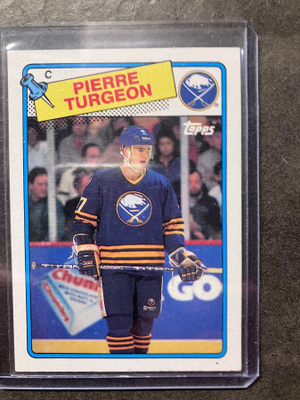 Pierre Turgeon 1988-89 O-Pee-Chee Rookie #194 Buffalo Sabres