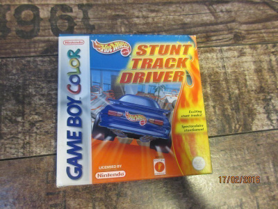 GBC Hot Wheels Stunt Track Driver CIB