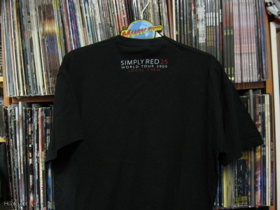 SIMPLY RED 25 KIERTUE T-PAITA L UUSI (W)
