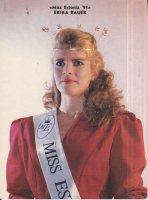 Miss Estonia `91, Erika Bauer , e87