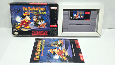 SNES - Magical Quest Starring Mickey Mouse (CIB NTSC)
