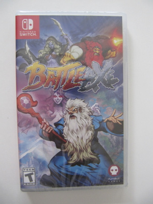 Switch-peli Battle Axe UUSI MUOVEISSA