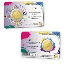 Belgia 2024 2 € CC Syöpää vastaan coincard