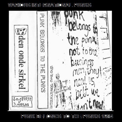 Various - Punk Belongs To The Punks 1984 international punks