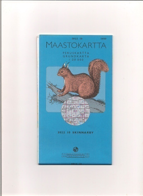 Maastokartta 1:20 000 Skinnarby
