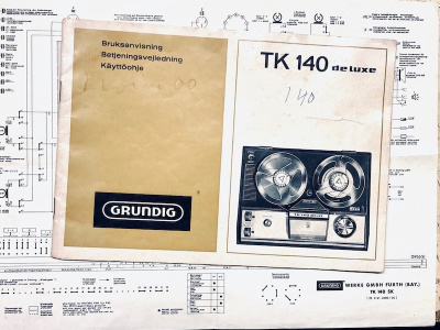 GRUNDIG TK1400 käyttöohje ja Schematics