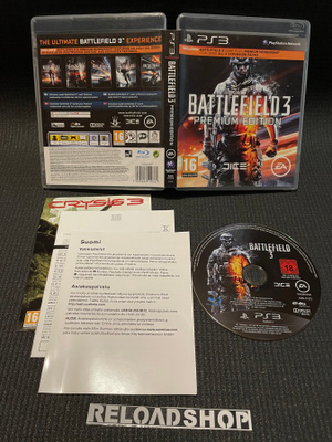 Battlefield 3 Premium Edition - Nordic PS3 - CiB