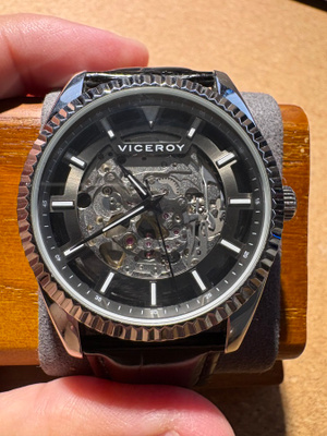 Viceroy automatic musta 42445-17 Rannekello