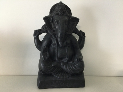 GANESHA - PATSAS.     korkeus:35cm.