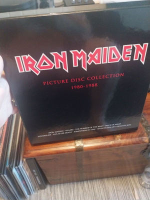 iron maiden picture disc collection