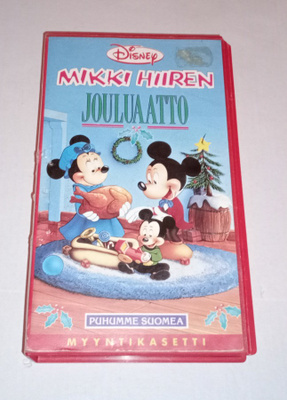 MIKKI HIIREN JOULUAATTO VHS DISNEY