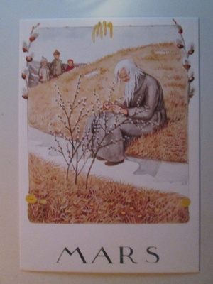 KULKEMATON ELSA BESKOW VUODEN SATU ÅRETS SAGA MAALISKUUU