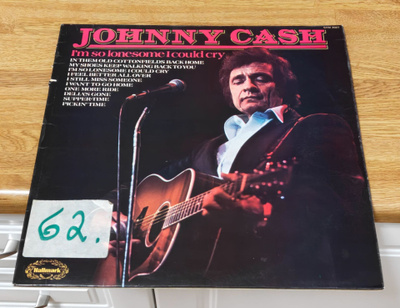 Johnny Cash I'm so lonesome I could cry LP